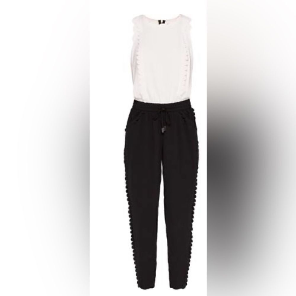 Ted Baker Black and White Jumpsuit